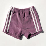Racer Terry Shorts- Mulberry