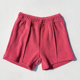 Core Terry Shorts- Raspberry