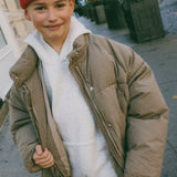 Puffer- Olive Check