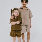 Core Terry Shorts- Sand