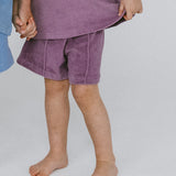 Core Terry Shorts- Mulberry