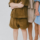 Core Terry Shorts- Earthy