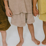 Core Terry Shorts- Sand