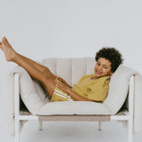 Racer Terry Shorts- Dandelion