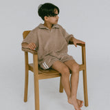 Racer Terry Shorts- Sand