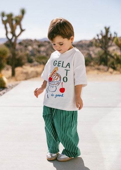 Striped Pant- Green