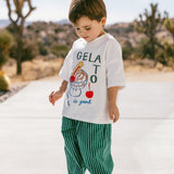 Oversized Graphic Tee- Gelato- Green