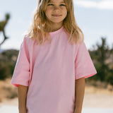 Baggy Tee- Baby Pink
