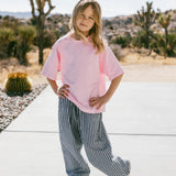 Baggy Tee- Baby Pink