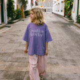 Graphic Tee- Creative Director- Lilac