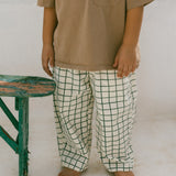 Coming Soon: Retro Twill Pants- Emerald Grid