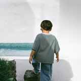 Mini Stripe Tee- Watermelon