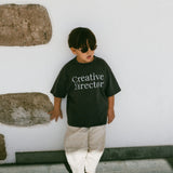Graphic Tee- Creative Director- Charcoal