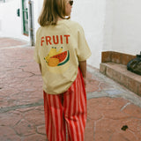 Retro Twill Pants- Peachy Keen