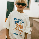 Graphic Tee- Pancakes & Butter- Cream