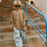 Retro Twill Pants- Blueberry Muffin