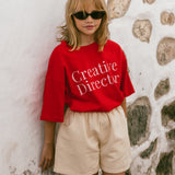 Graphic Tee- Creative Director- Red