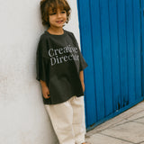 Graphic Tee- Creative Director- Charcoal