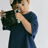 Baggy Tee- Bright Navy