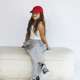 Ribbed Tank- White
