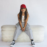Ribbed Tank- White