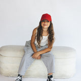 Ribbed Tank- White