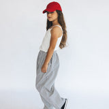 Ribbed Tank- White