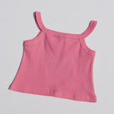 Ribbed Tank- Pink