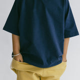 Baggy Tee- Bright Navy