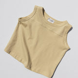 Boxy Tank- Pale Yellow