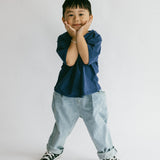 Baggy Tee- Bright Navy
