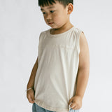 Boxy Tank- Cream