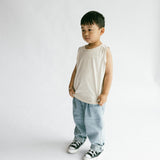 Boxy Tank- Cream