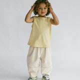 Boxy Tank- Pale Yellow