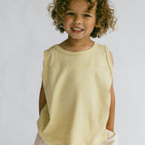 Boxy Tank- Pale Yellow