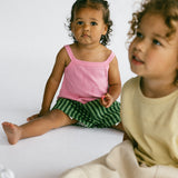 Ribbed Tank- Pink