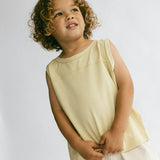 Boxy Tank- Pale Yellow