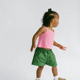 Ribbed Tank- Pink