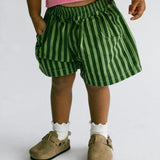 Retro Twill Shorts- Watermelon