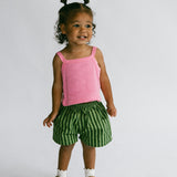 Retro Twill Shorts- Watermelon