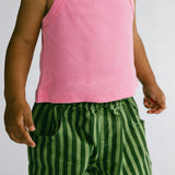 Retro Twill Shorts- Watermelon