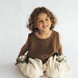 Boxy Tank- Brown