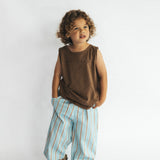 Boxy Tank- Brown