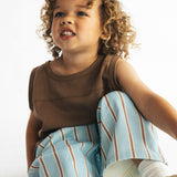 Boxy Tank- Brown