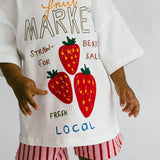 Strawberry Shortcake Stripe Shorts