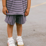 Blackberry Stripe Tee