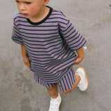 Blackberry Stripe Tee