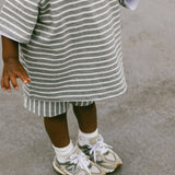 Coconut Cream Stripe Tee