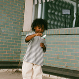 Coconut Cream Stripe Tee