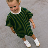 Kiwi Stripe Shorts